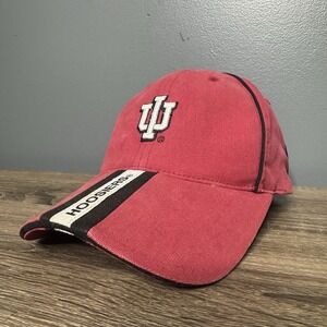 STARTER Indiana Hoosiers University‎ Striped Snapback Hat